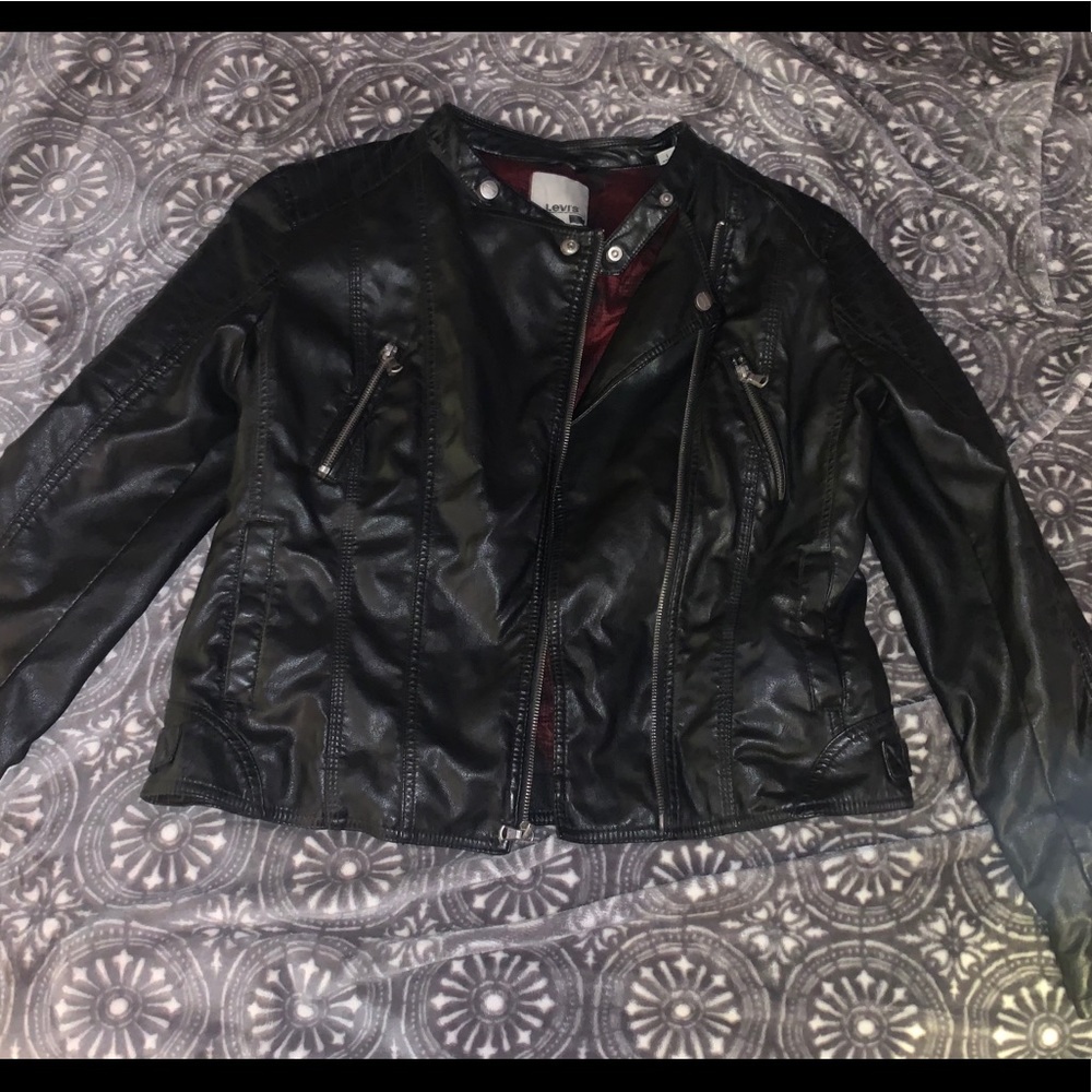 genuine levi’s leather jacket